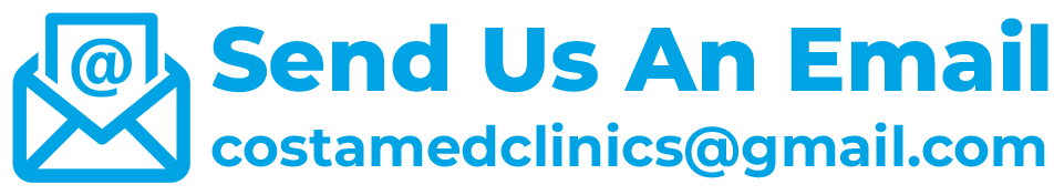 Contact us email: costamedclinics@gmail.com